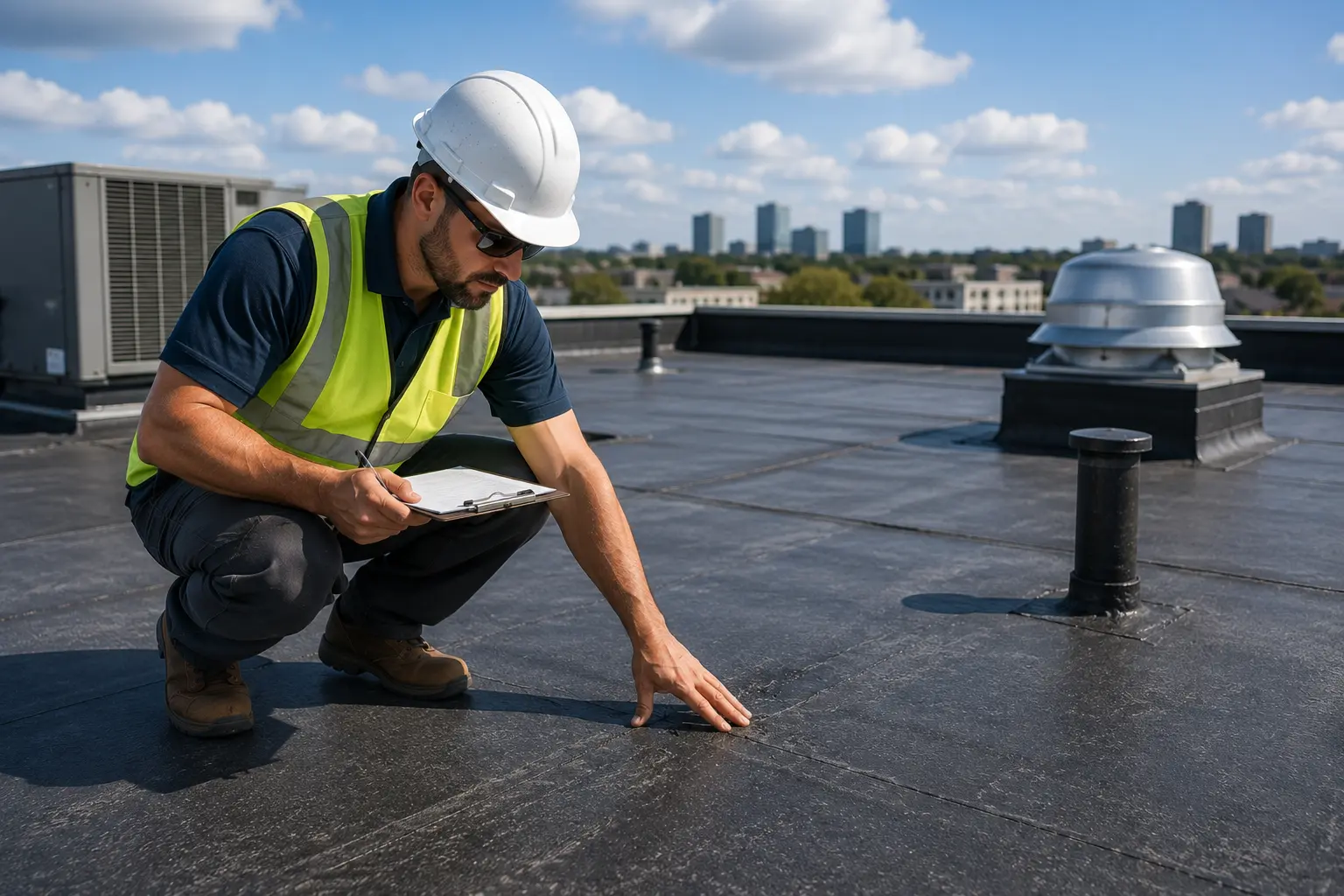 PVC Commercial Roofing